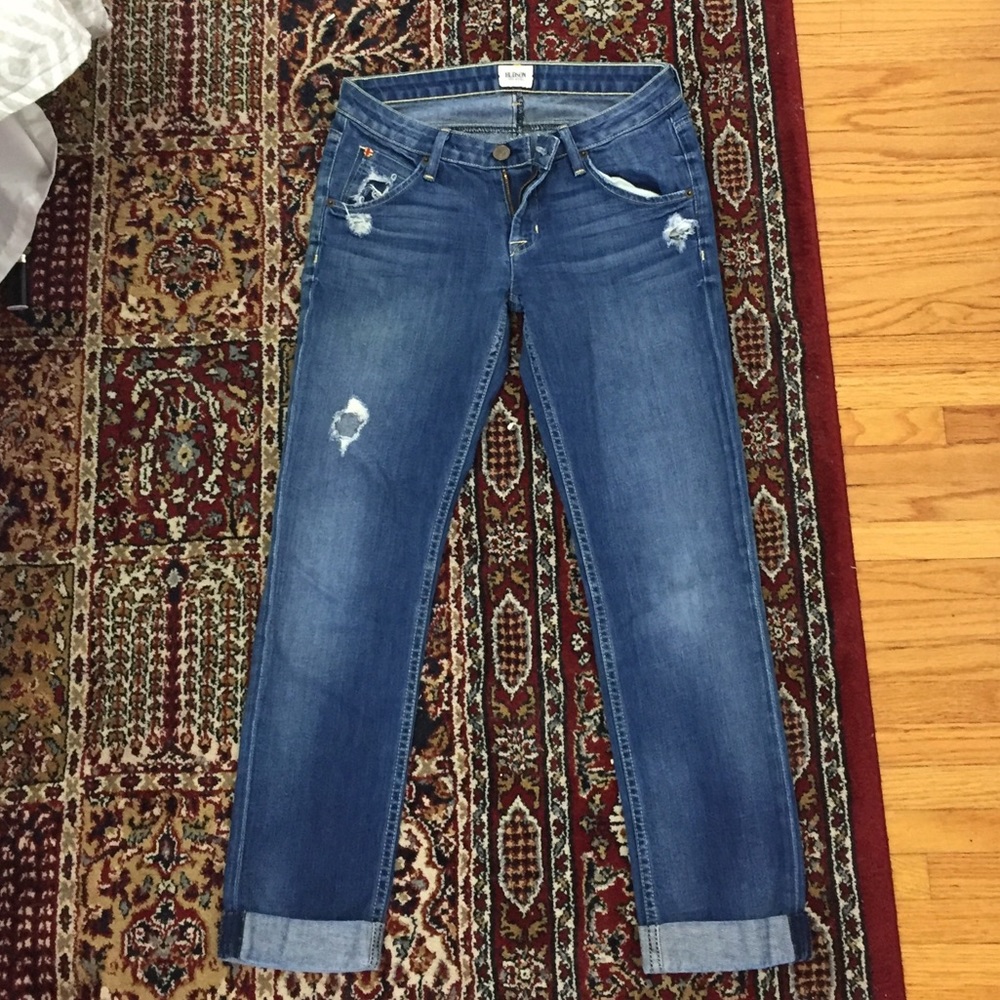 Hudson Cuffed Jeans